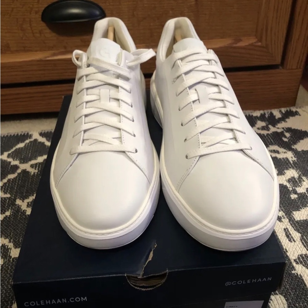 Cole Haan Men's Grandpro Topsin Sneaker Optic White C35573 US 13 Mens Brand New